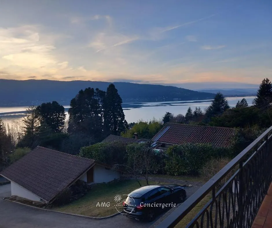 Le Panorama Du Lac - Vue Splendide ! - A 3Mn Du Lac Veyrier-du-Lac