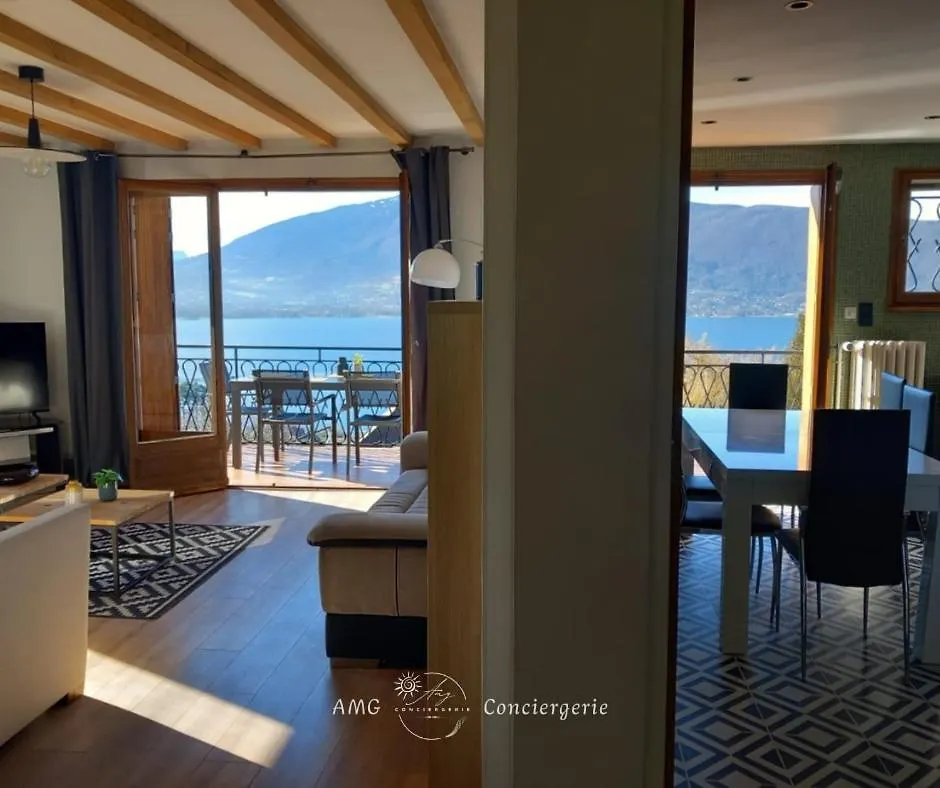 Apartamento Le Panorama Du Lac - Vue Splendide ! - A 3Mn Du Lac Veyrier-du-Lac